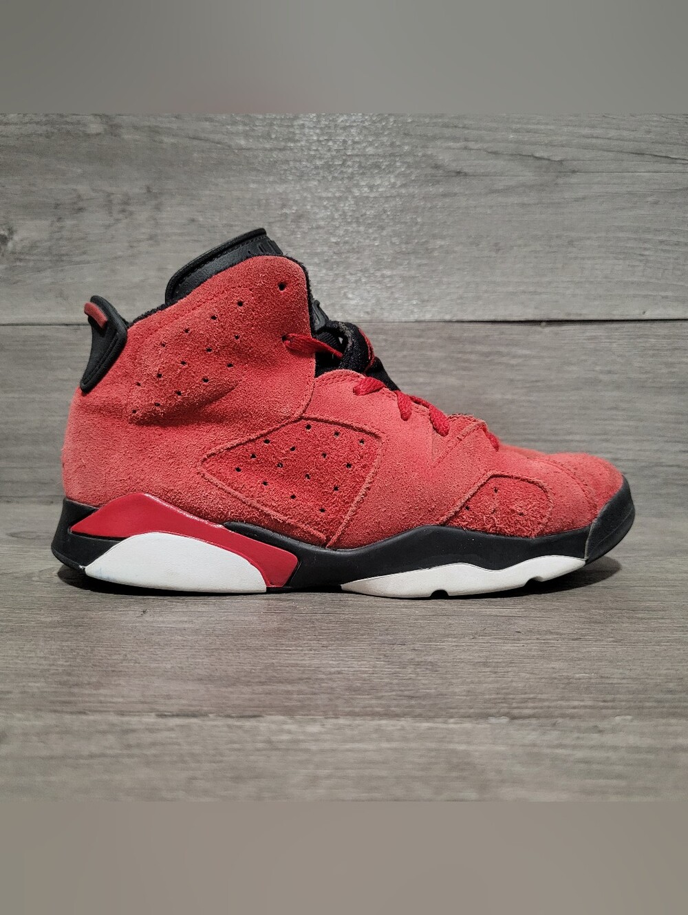 Air Jordan 6 Retro PS Youth Size 3y Toro Bravo Red DV3605 600